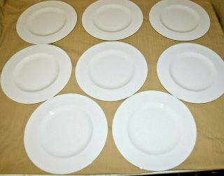 Villeroy & Boch 1748 Royal Premium Bone Porcelain Dinner Plate 8 Plates White
