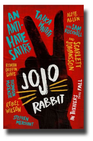 Jojo Rabbit Movie Poster - 11 " X17 " Fingers Scarlett Sameday Ship From Usa
