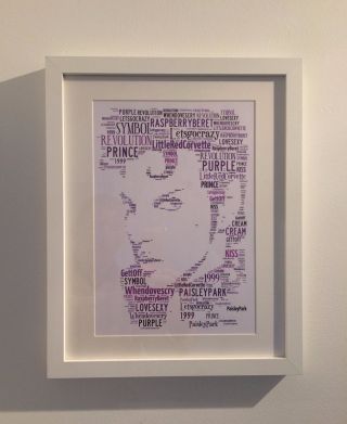 Prince Symbol Songs Word Art Keepsake/Collectable/Gift UK Seller Fast DISPATCH 4