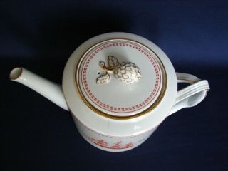 Spode RED TRADE WINDS 4 - Cup Teapot - Clipper Ships 2
