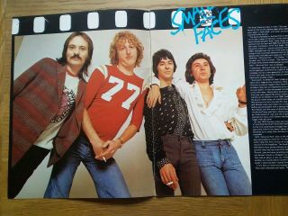 Small Faces - Rare 1977 UK TOUR Programme & ticket 2