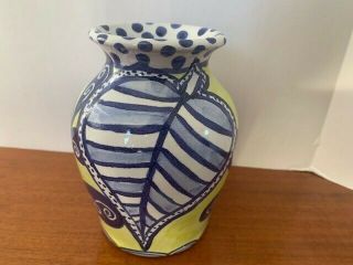 Damariscotta Pottery Vase 5 " Tall