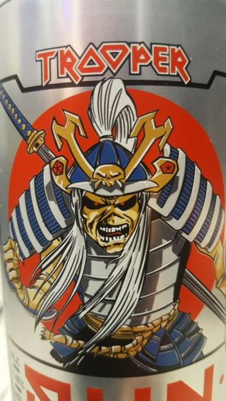 Iron Maiden Trooper Beer Sun and Steel.  EXTREMELY RARE CAN 500ML Size. 4