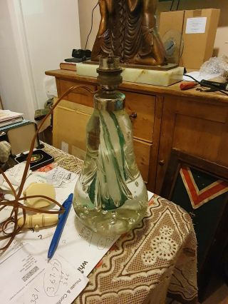 Stunning Vintage Murano Art Glass Lamp Base