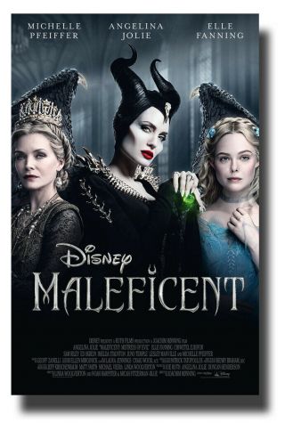 Maleficent 2 Poster - 11 " X17 " Mistress Of Evil All3 Sameday Ship From Usa