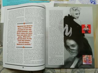 Madonna Icon Official Fan Club various printed memorabilia,  info and fanzines 6