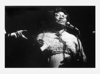 1982 Sippy Wallace Blues Singer David Gahr Photo