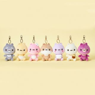 Twotuckgom X Monsta X Plush Doll Keyring Keychain,  Official K - Pop Authentic