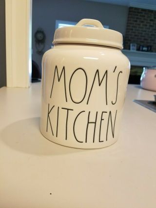 Rae Dunn " Moms Kitchen " Canister Mothers Day -