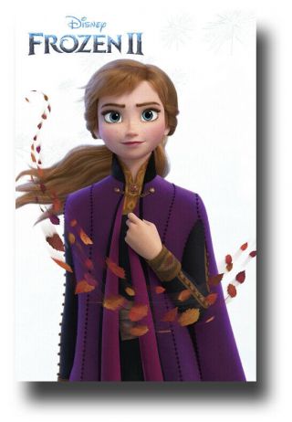 Frozen 2 Poster Movie Ii 11 " X17 " Just Anna 2019 Usa Sameday Ship