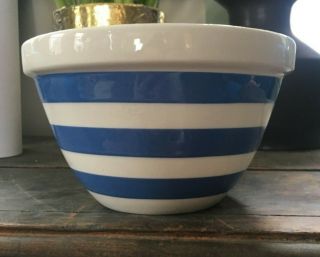 Cornishware Blue And White 6 Inch Diameter Bowl By T.  G.  Green Made In England