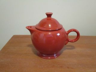 Homer Laughlin Fiesta Paprika (contemporary) Tea Pot Fiestaware