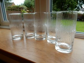 Iittala Niva hi - ball Glass set of 5 glasses – Tapio Wirkkala design 2