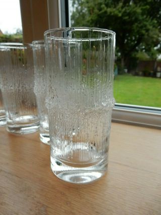 Iittala Niva hi - ball Glass set of 5 glasses – Tapio Wirkkala design 3
