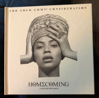 Homecoming A Film By BeyoncÉ Dvd 2019 Emmy Fyc Pressbook Concert Documentary