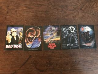 Fright Rags Stickers Return Living Dead Part 2 Child’s Play Bad Taste Twin Peaks
