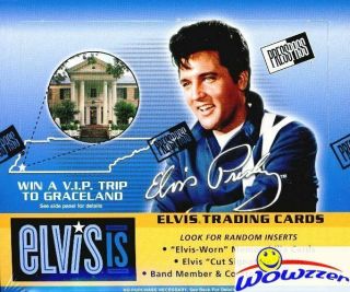 2007 Press Pass Elvis Presley Is Massive Factory 24 Pack Retail Box