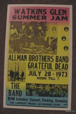 The Allman Brothers Band Grateful Dead 70 