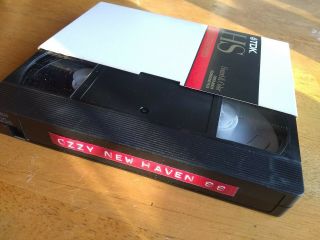 Vtg Ozzy Rare 1988 Live Concert Video Vhs Cassette Tape Haven,  Ct