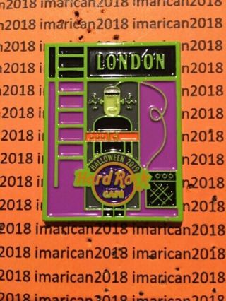 Hard Rock Cafe London Halloween Puzzle Pin With Card