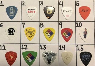 2019 Eric Church Tour Guitar Pick 13 2