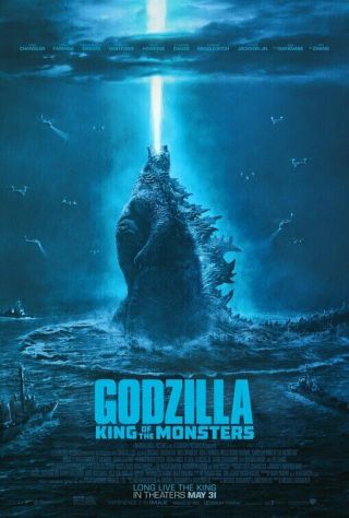 Godzilla: King Of The Monsters Great 27x40 D/s Movie Poster