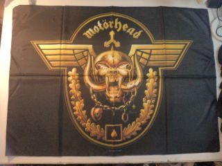 Vintage Motorhead 2002 Textile Poster Flag