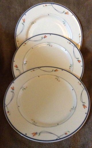 3 - Gorham Ariana Town & Country Dinner Plates