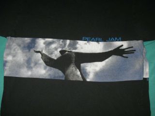 Vintage 1998 Pearl Jam Yield Concert Tour Cities Xl T - Shirt Incredible