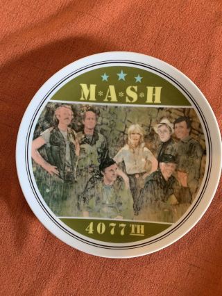 Mash 4077th Collectors Plate - With Certificates