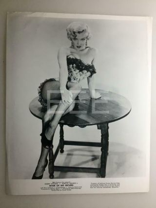Marilyn Monroe River Of Movie Photo 691b