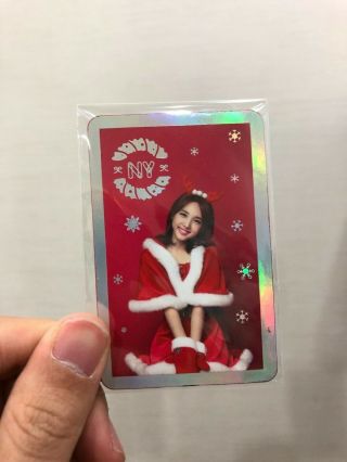 Twice 3rd Mini Album Christmas Edition Twicecoaster Lane1 Nayeon Photocard