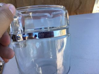 Vintage Pyrex Flameware Clear Glass 9 Cup 7759 Percolator Coffee Pot - Kitchen 8