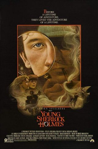 Young Sherlock Holmes Rolled Single Sided 27x41 Movie Poster 1985 Wow
