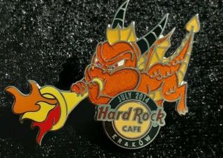 Hard Rock Cafe Krakow 2014 Baby Dragon Monthly Series - July