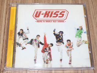 U - Kiss Ukiss Bring It Back2 Old School 2nd Mini Album K - Pop Promo Cd