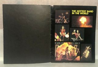 KISS 1984 Lick It Up Tour Concert Program Book Vinnie Vincent Eric Carr 3