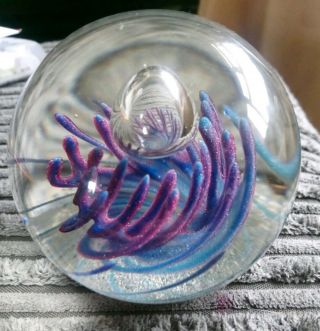 Caithness Limited Edition Zest Glass Paperweight