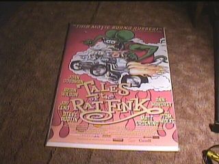Tales Of Rat Fink 2006 Rolled 27x40 Orig Movie Poster Big Daddy Ed Roth Hot Rods