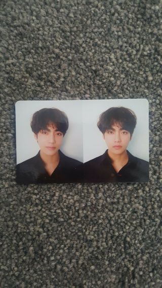 Bts Official Love Yourself Tear R Taehyung V Photocard Uk Seller