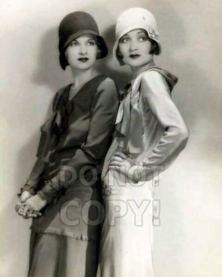 8x10 Photo Joan & Constance Bennett Pretty Sexy 1920s - 