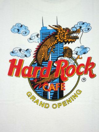 Rare Hard Rock Cafe Shenzhen Grand Opening T - Shirt Xl