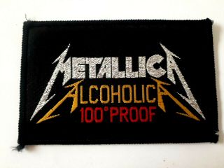 Metallica Alcoholica 1980 