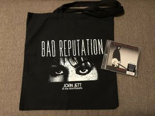 Joan Jett And The Blackhearts Greatest Hits 2014 Cd With Vip Tour Bag / Tote