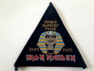 Iron Maiden World Slavery Tour 1984 1985 1980 