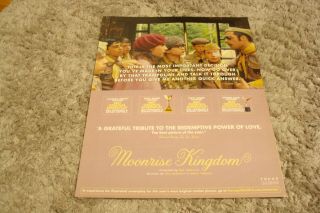 Moonrise Kingdom Oscar Ad Jason Schwartzman With Kids,  Wes Anderson & Paranorman