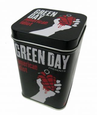 Green Day American Idiot Blackberry Scented Candle In Tin Official Merch Nos
