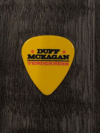 Duff Mckagan Tenderness Shooter Jennings Authentic Tour Guitar Pick