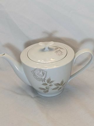 Noritake China Edenrose Teapot Japan In Vintage