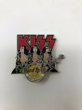 Hard Rock Cafe Gatlinburg Kiss Gene Simmons Pin Series Set
